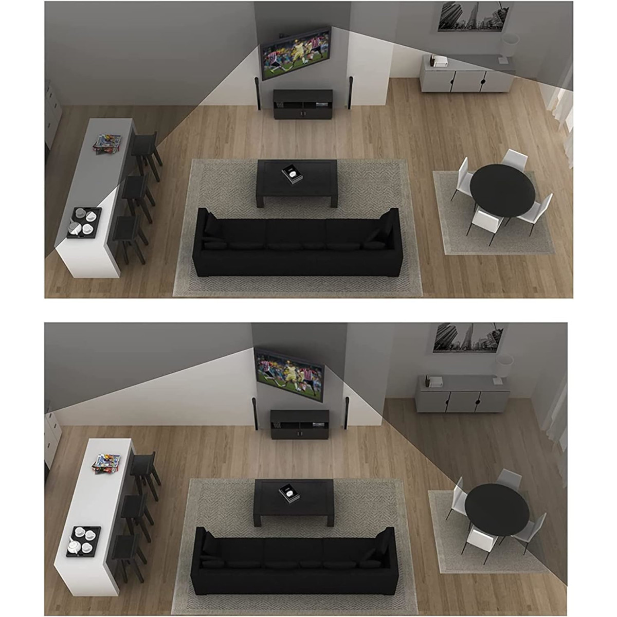 Foto 7 | Soporte TV Lennon LN-SM18055E VESA Máx. 400x400 -30kg 26-55''