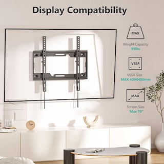Foto 2 | Soporte de Pared para Tv Wali Tilt Para Led Lcd Oled de 32 a 70" - Venta Internacional