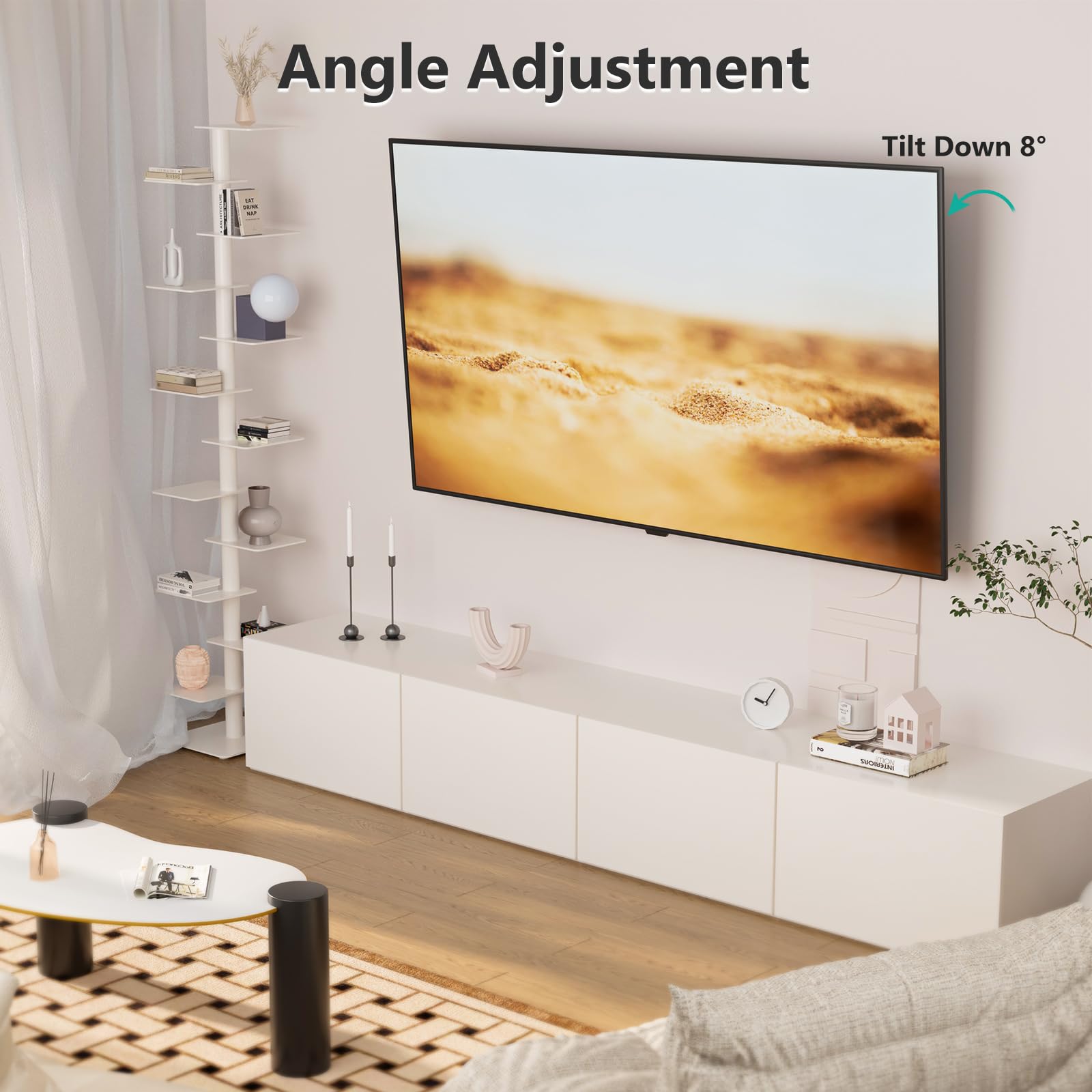 Foto 6 pulgar | Soporte de Pared para Tv Wali Tilt Para Led Lcd Oled de 32 a 70" - Venta Internacional