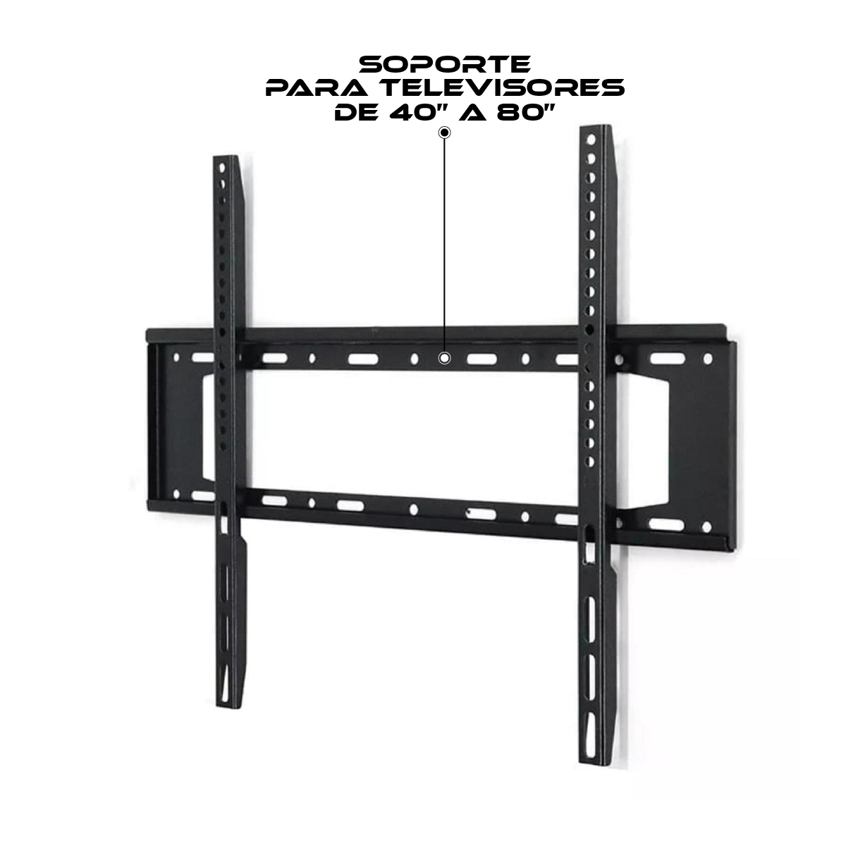Foto 4 pulgar | Soporte Fijo De Pared Para Pantalla Tv Monitor 42'' A 80''