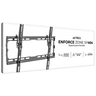 Foto 6 | Soporte Smart Tv Acteck Enforce Zone Sp464 32 A 70 Pulgadas 45kg Inclinación 8° Negro Ac-939720