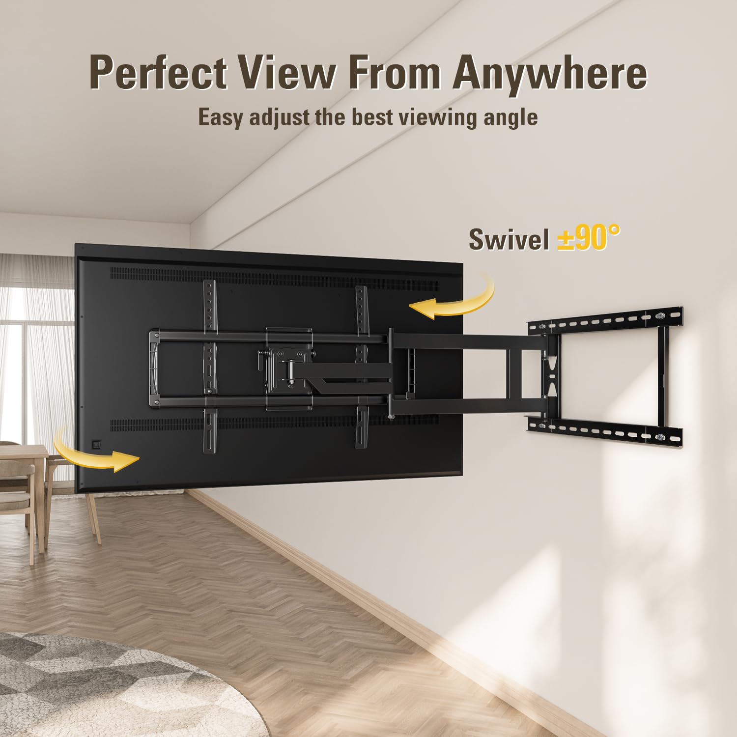 Foto 4 pulgar | Soporte De Pared Dream Long Arm Para Tv De 37 A 75 Pulgadas - Venta Internacional.