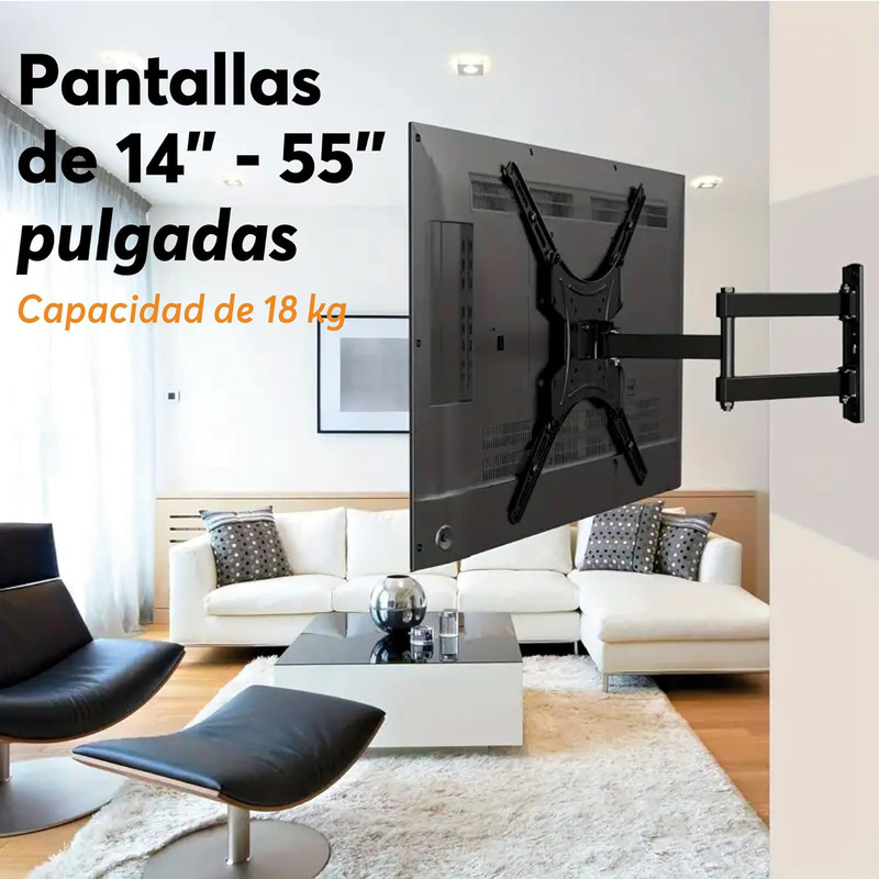 Foto 4 pulgar | Base Soporte Para Tv Archy De Brazo 14-55 Pulgadas Pantalla