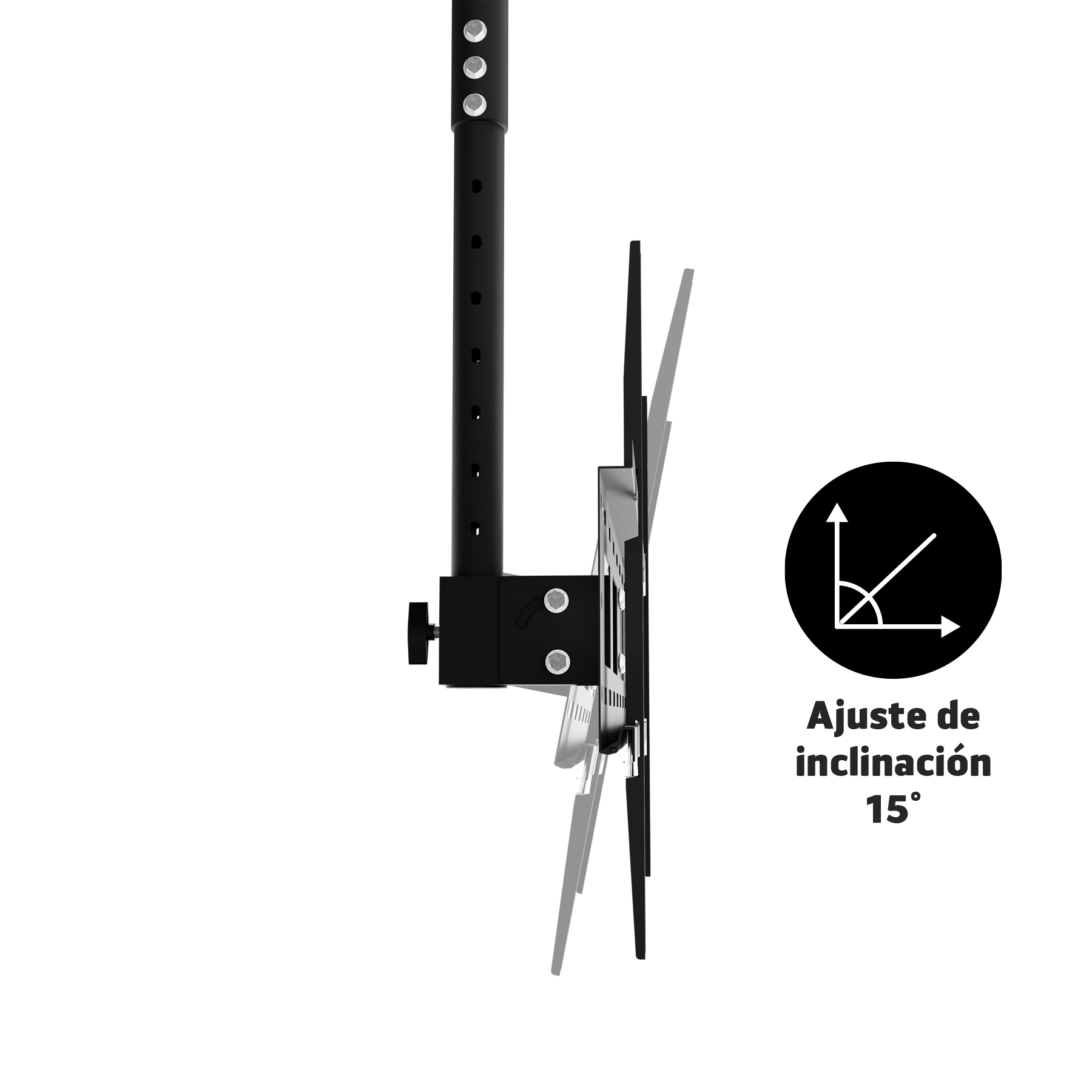 Foto 5 pulgar | Soporte De Techo Para Pantallas De 42 A 80'' Con Inclinación Ho-roof42-80