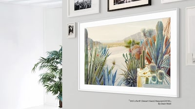 Foto 5 | Bisel Personalizable Blanco Para Tv Samsung The Frame 32'' 2023 - Venta Internacional.