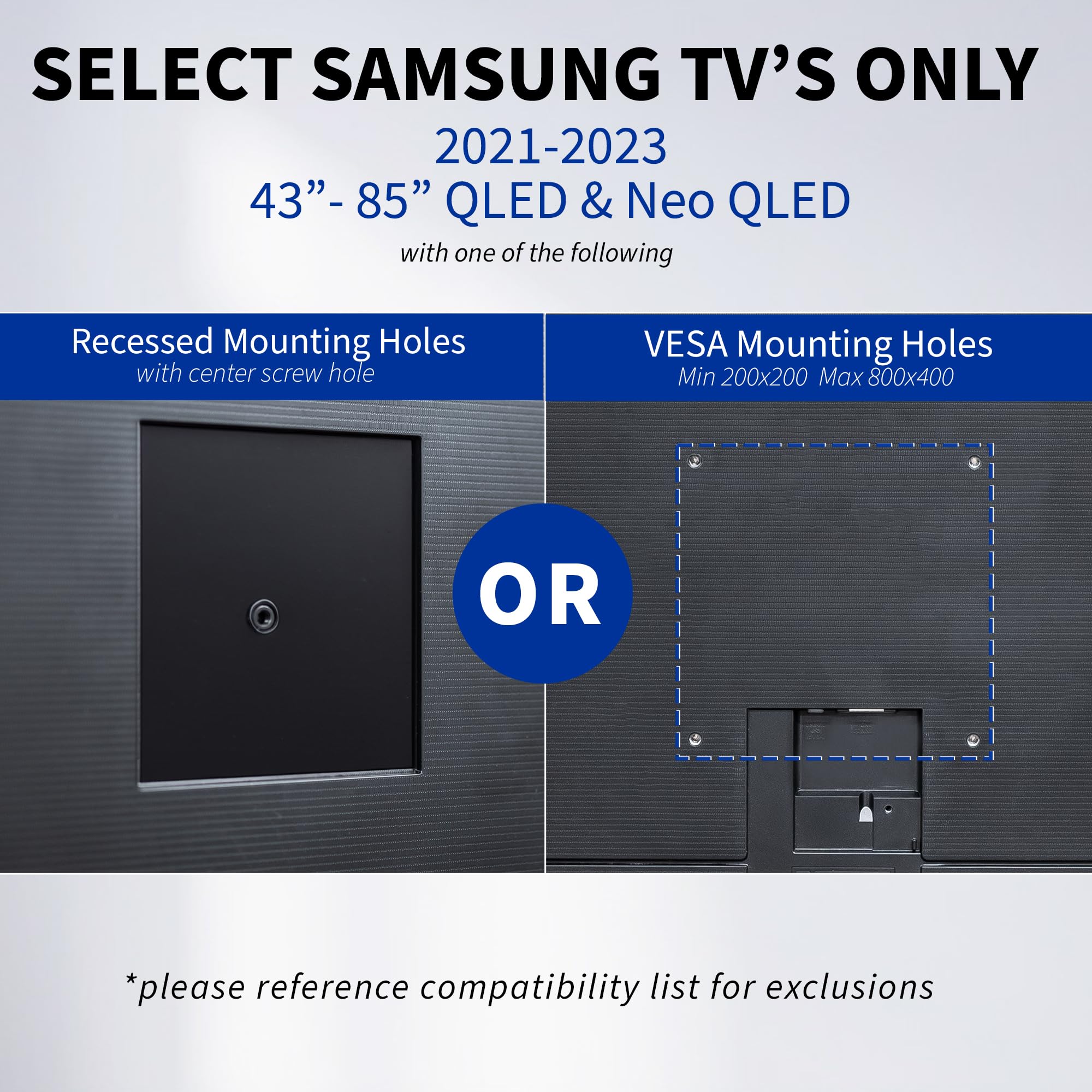 Foto 4 pulgar | Soporte De Pared Para Tv Vivo Mount-tvsg1 Para Samsung De 43 A 85 Pulgadas - Venta Internacional.