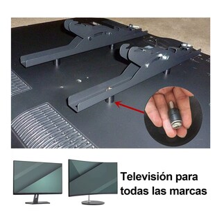 Foto 4 | Kit Universal De Montaje Set De Tv Tornillos Para Tv Soport Negro