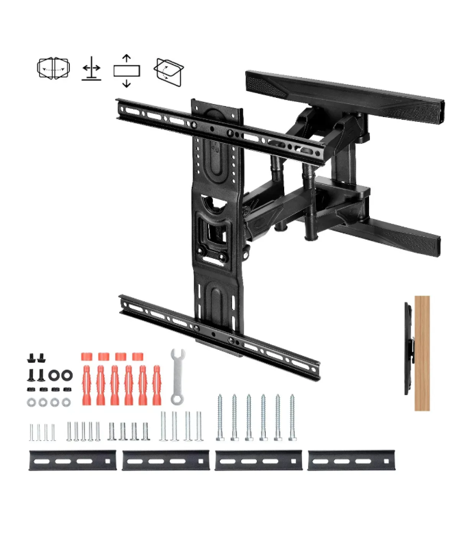 Foto 6 pulgar | Xtellar Soporte Pared Tv Para Pantalla Monitor Soporte Base De Pared Para 40'' 55'' 65'' 75'' 80'' Pulgadas De Televisi