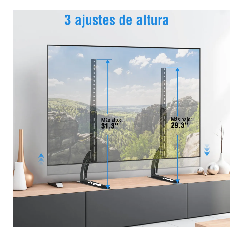 Foto 5 | Soporte Para Tv Belug Base De Pantalla 32 A 65 Pulgadas Negro