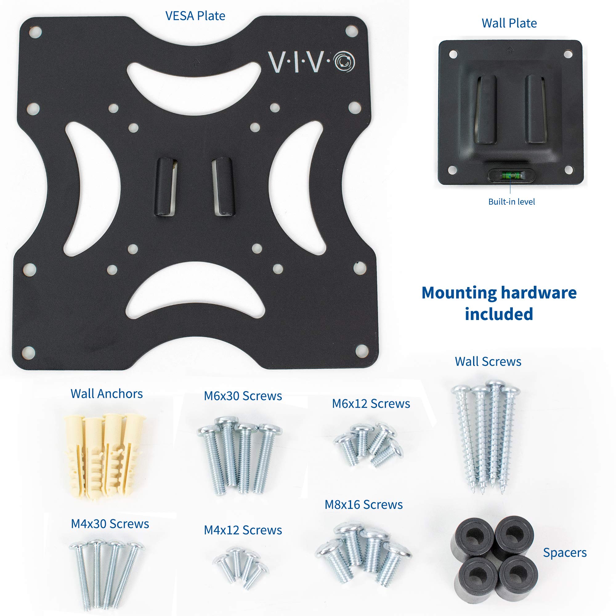 Foto 4 pulgar | Soporte De Pared Para Tv Vivo Basic Para Pantallas De 23 A 37 Pulgadas - Venta Internacional.