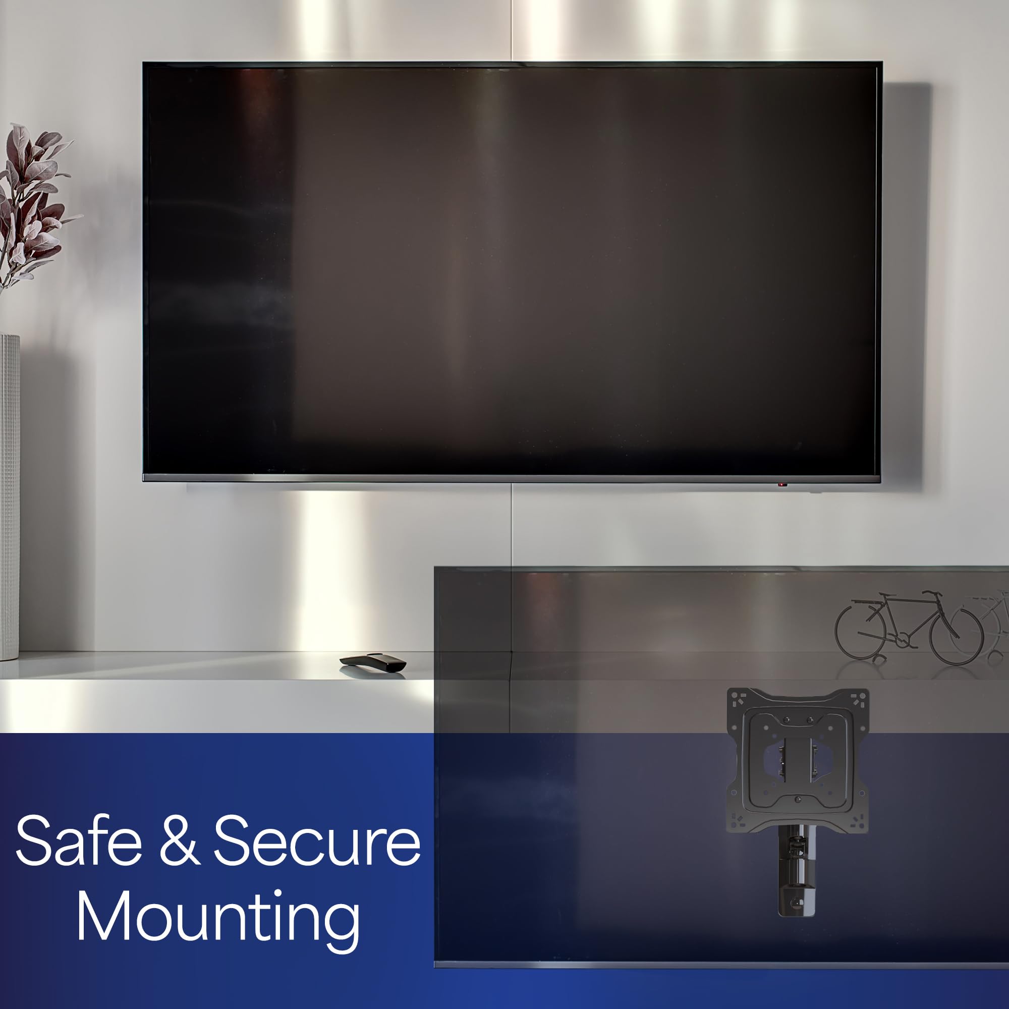 Foto 5 pulgar | Soporte De Pared Para Tv Vivo Mount-g200b Para Pantallas De 23 A 43 Pulgadas - Venta Internacional.