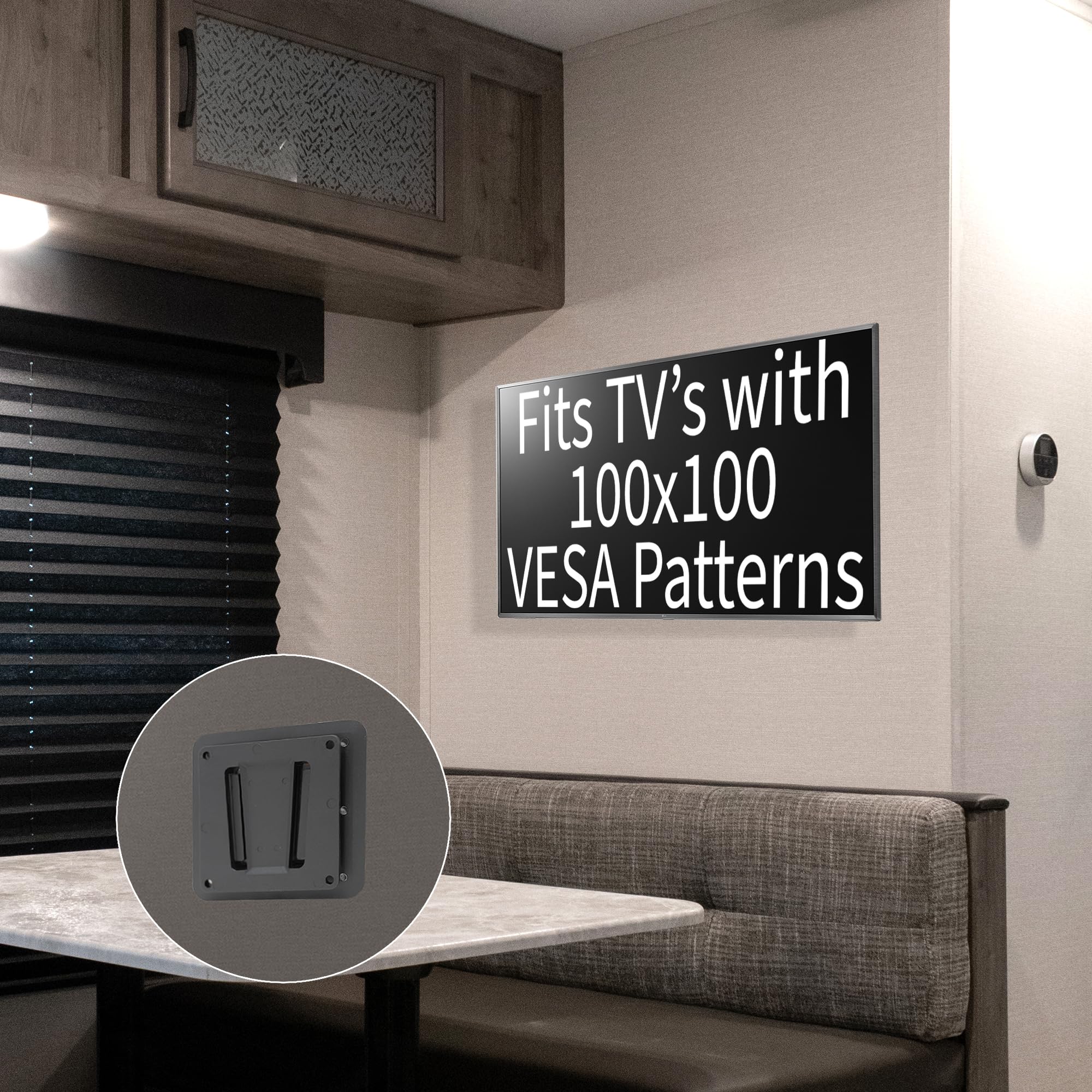 Foto 7 | Set De Soportes Para Tv Rv Vivo Mount-vwrv1-3 Para Pantallas De Hasta 43 Pulgadas - Venta Internacional.