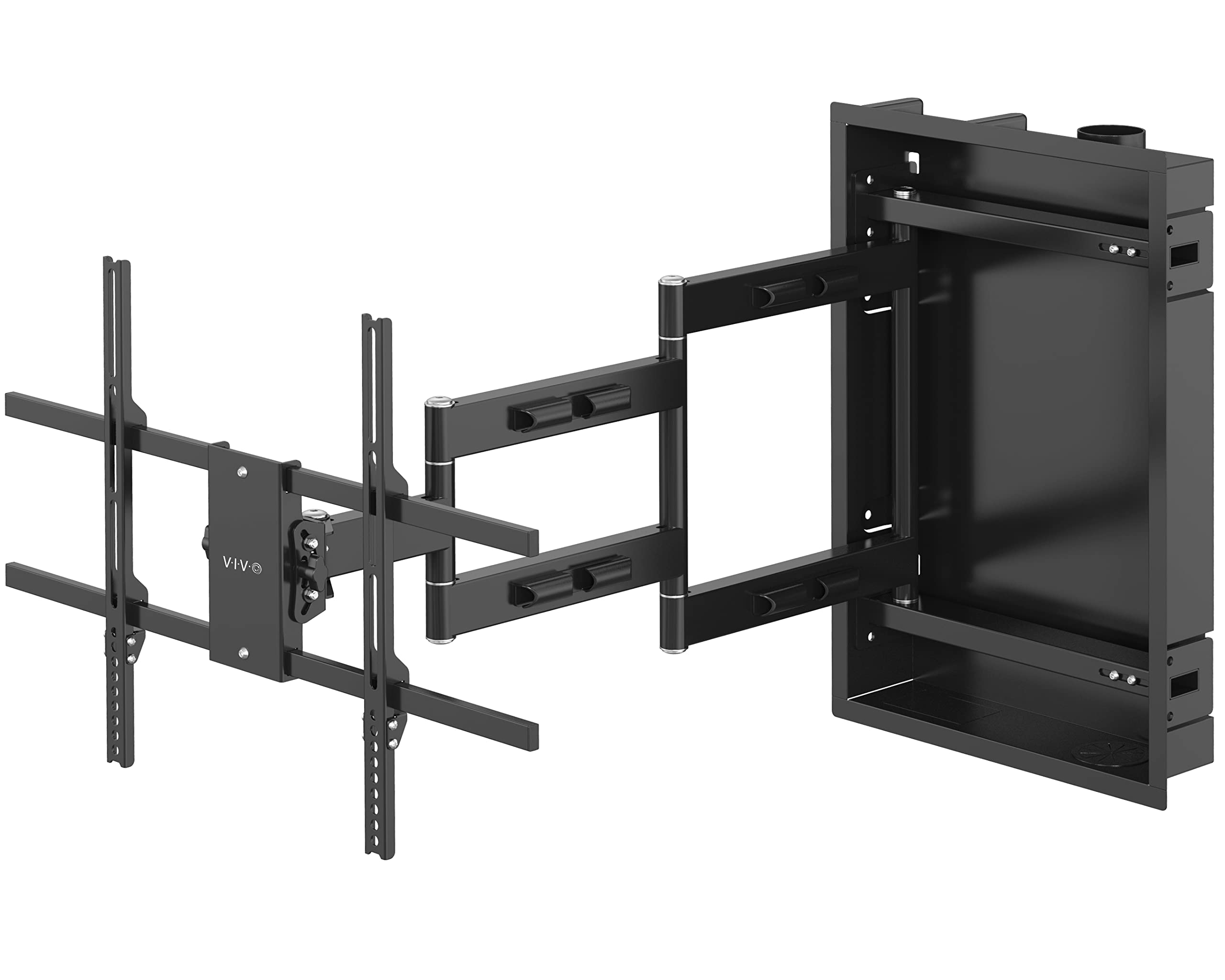 Foto 2 pulgar | Soporte De Pared Para Tv Vivo Mount-rec01 Led Lcd Empotrado De 50 A 75 Pulgadas - Venta Internacional.