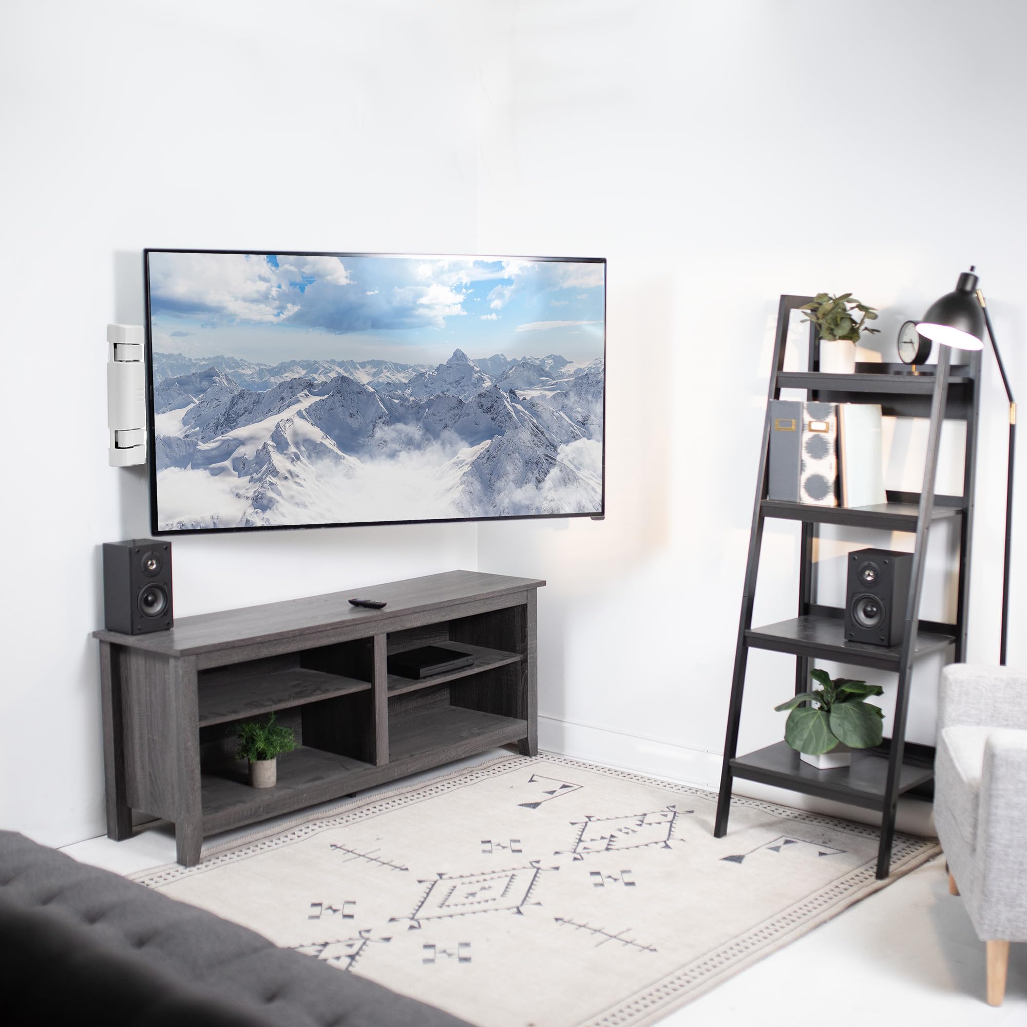 Foto 2 | Soporte De Pared Para Tv Vivo Mount-e-wm075w Electric 32-75 Pulgadas Blanco - Venta Internacional.