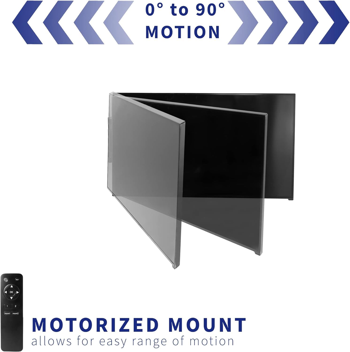 Foto 5 | Soporte De Pared Para Tv Vivo Mount-e-wm075w Electric 32-75 Pulgadas Blanco - Venta Internacional.