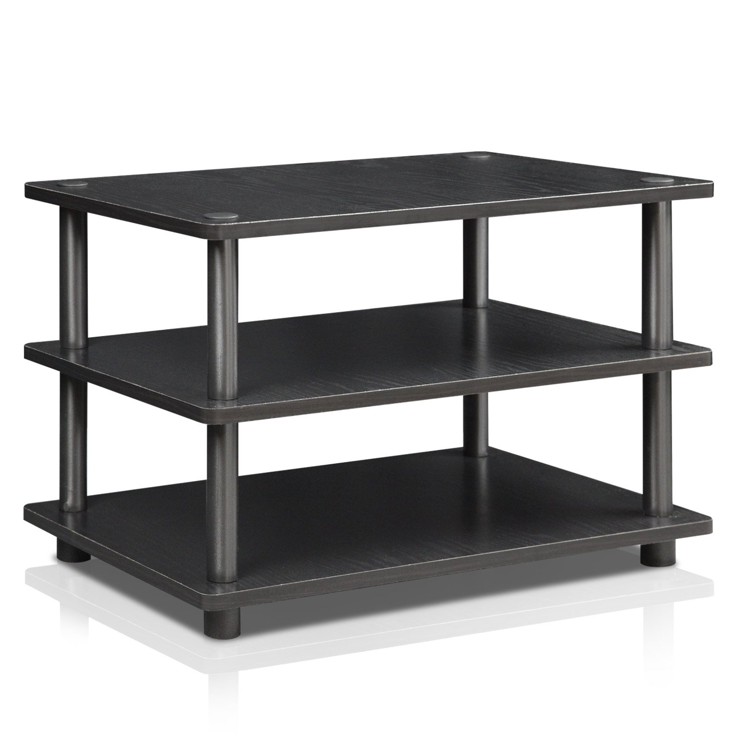 Foto 1 | Soporte para Tv Furinno Turn-n-tube 3 Niveles Negro- Venta Internacional