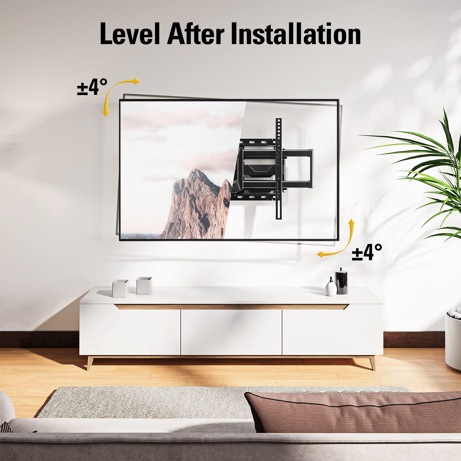 Foto 5 pulgar | Soporte De Pared Para Tv Dream, Certificado Ul, 42 — 84 Pulgadas, 100 Libras - Venta Internacional.