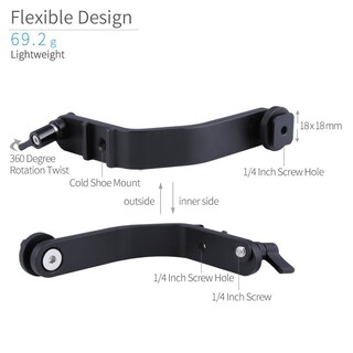 Foto 4 | Brazo Inclinable Para Monitor De Campo Feelworld F5 F570 S55 Fw568 De 14 Cm - Venta Internacional.