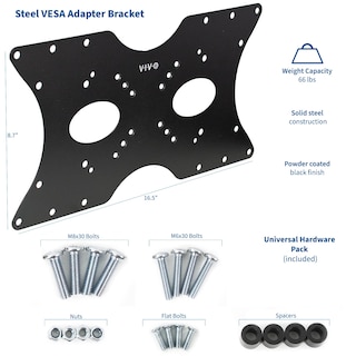 Foto 2 | Soporte De Placa Adaptadora Vivo Steel Vesa 32-55 Pulgadas - Venta Internacional.