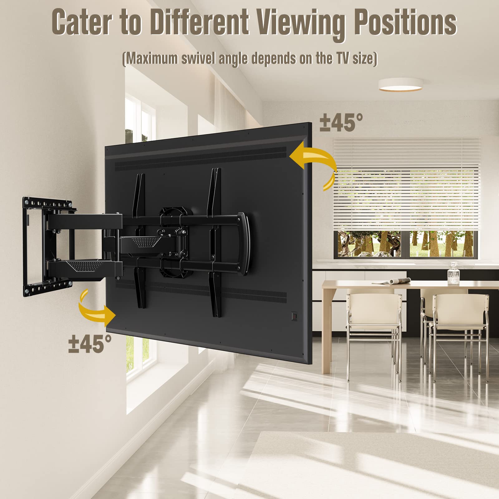 Foto 5 | Soporte De Pared Dream Md2296 Para Televisores De 42 A 84 Pulgadas - Venta Internacional.