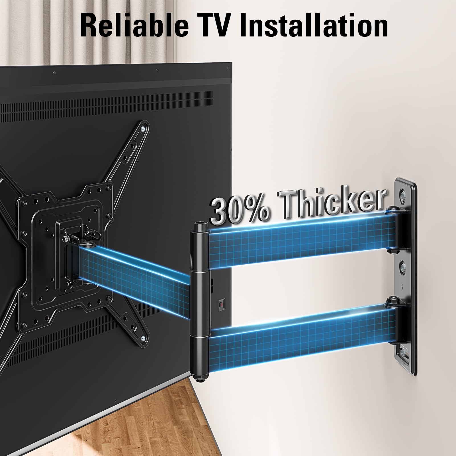Foto 4 pulgar | Soporte De Pared Dream Md2286-m Para Televisores De 26 A 65 Pulgadas - Venta Internacional.