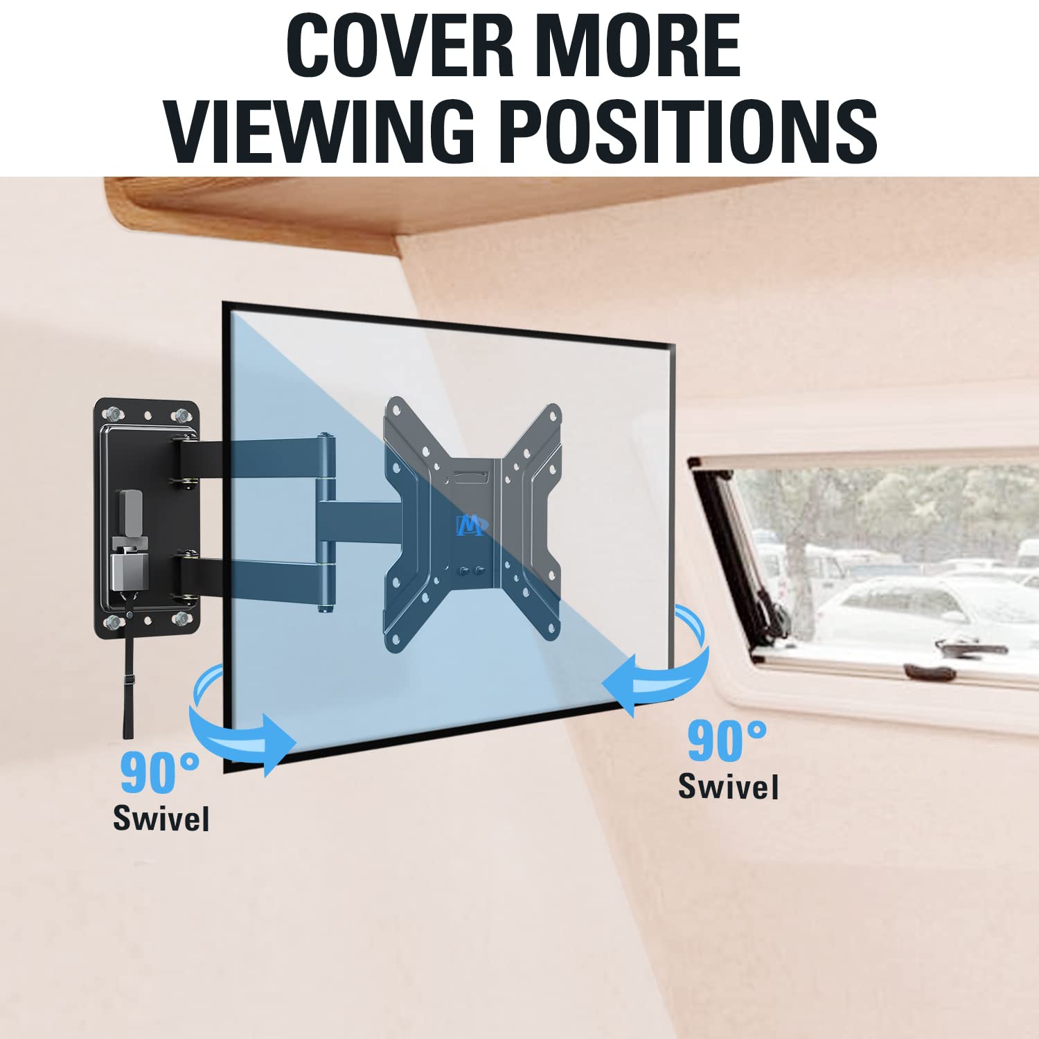 Foto 5 pulgar | Soporte De Tv Mounting Dream Md2210 Para Televisores De 17 A 43 Pulgadas - Venta Internacional.