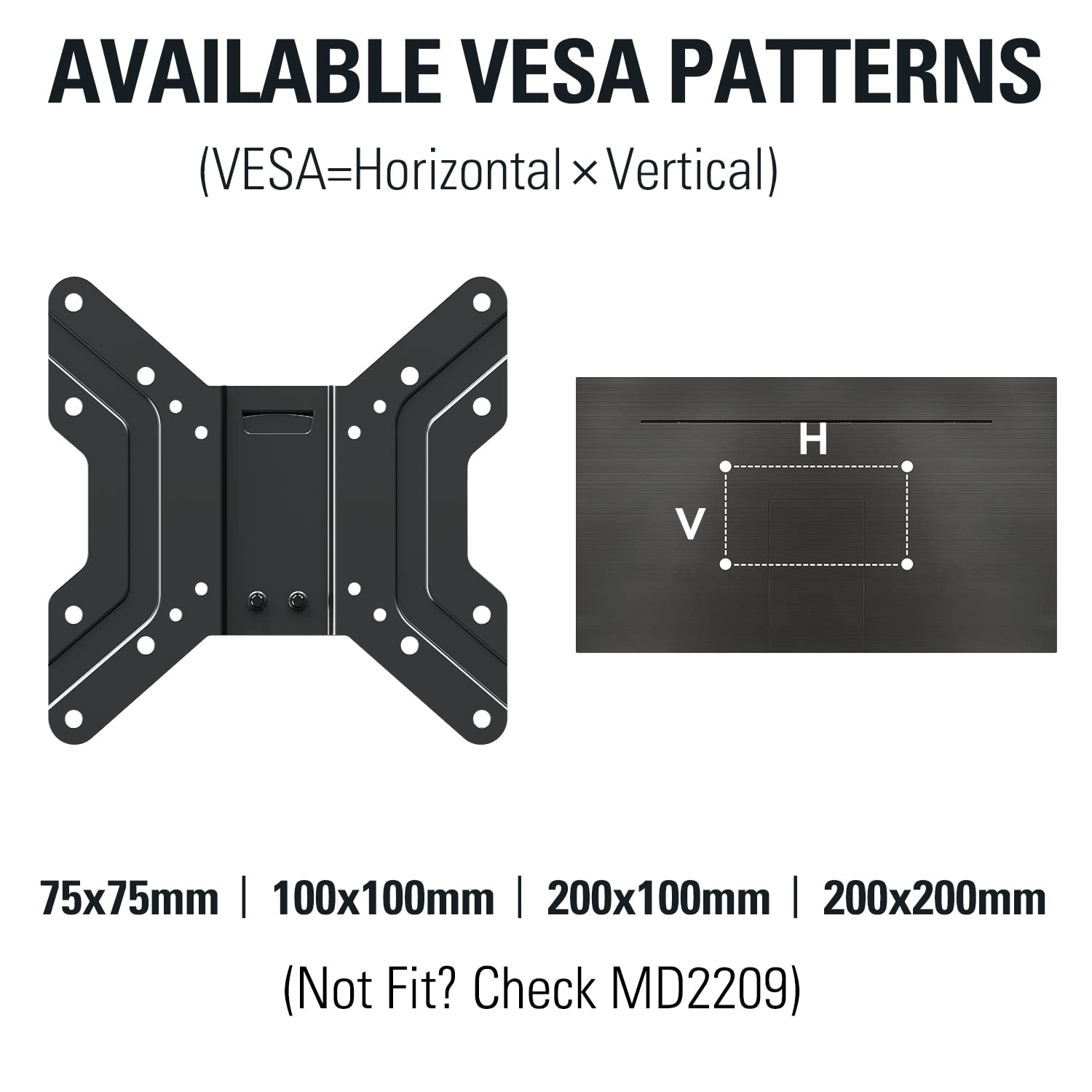 Foto 5 | Soporte De Tv Mounting Dream Md2210 Para Televisores De 17 A 43 Pulgadas - Venta Internacional.