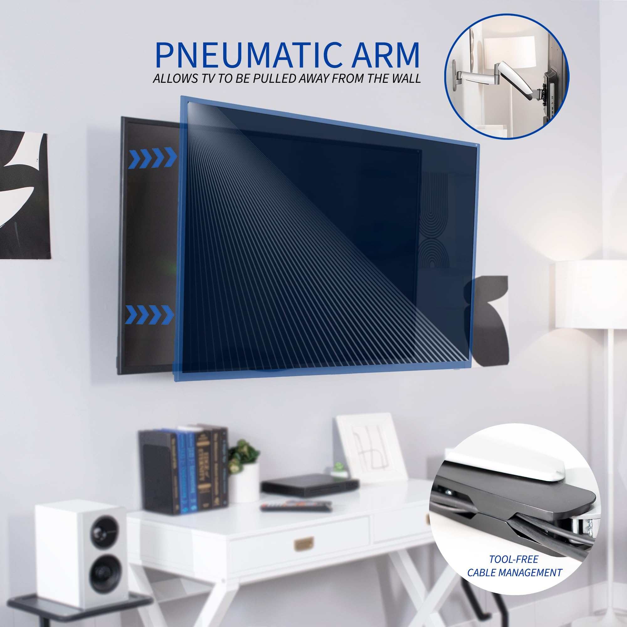 Foto 7 | Soporte De Pared Para Tv Vivo Mount-vw04g, Contrapeso 26-55 Pulgadas - Venta Internacional.