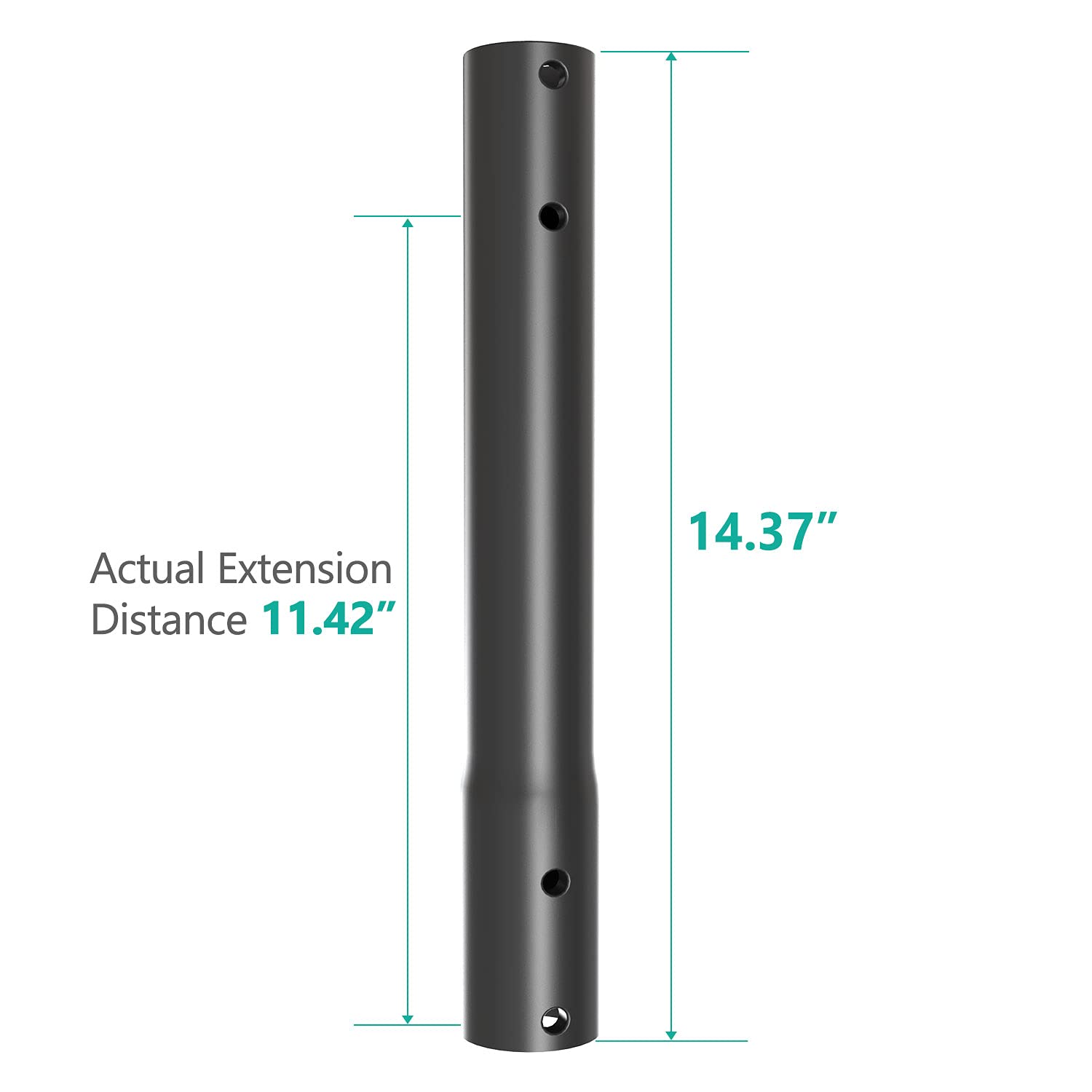 Foto 4 pulgar | Soporte De Techo Extendido Para Tv Wali Esp01, Color Negro - Venta Internacional.