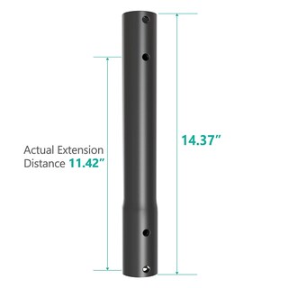 Foto 3 | Soporte De Techo Extendido Para Tv Wali Esp01, Color Negro - Venta Internacional.