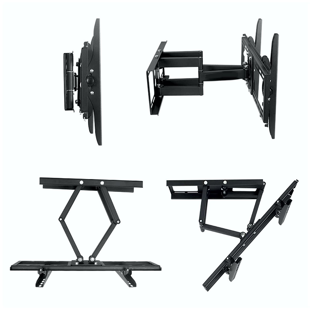 Foto 2 | Soporte Articulado De Tv Inclinable Para Montaje En Pared Compatible Con Pantallas De 25 A 65 Pulgadas