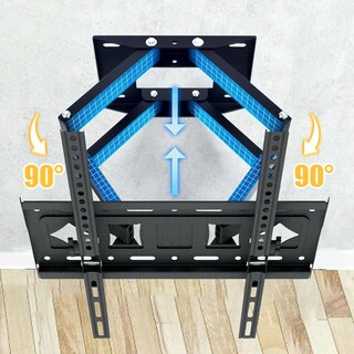 Foto 6 | Soporte Articulado De Tv Inclinable Para Montaje En Pared Compatible Con Pantallas De 25 A 65 Pulgadas