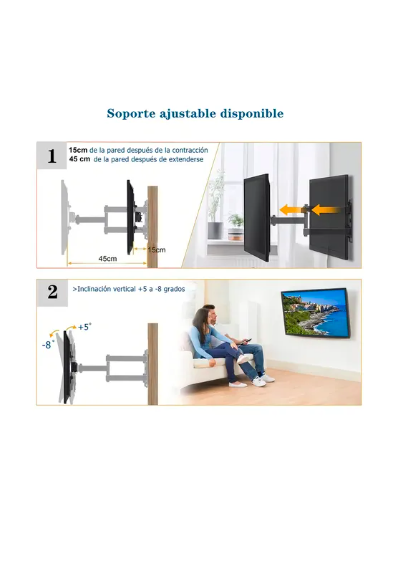 Foto 4 pulgar | Soporte para TV Xtellar para Pantallas de 14 a 60 Pulgadas