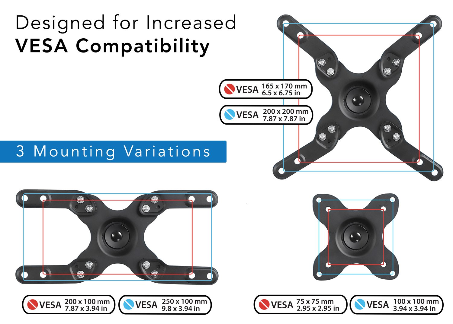 Foto 6 | Soporte De Pared Para Tv Mount-it! Mi-2042l Full Motion 15 - Venta Internacional.