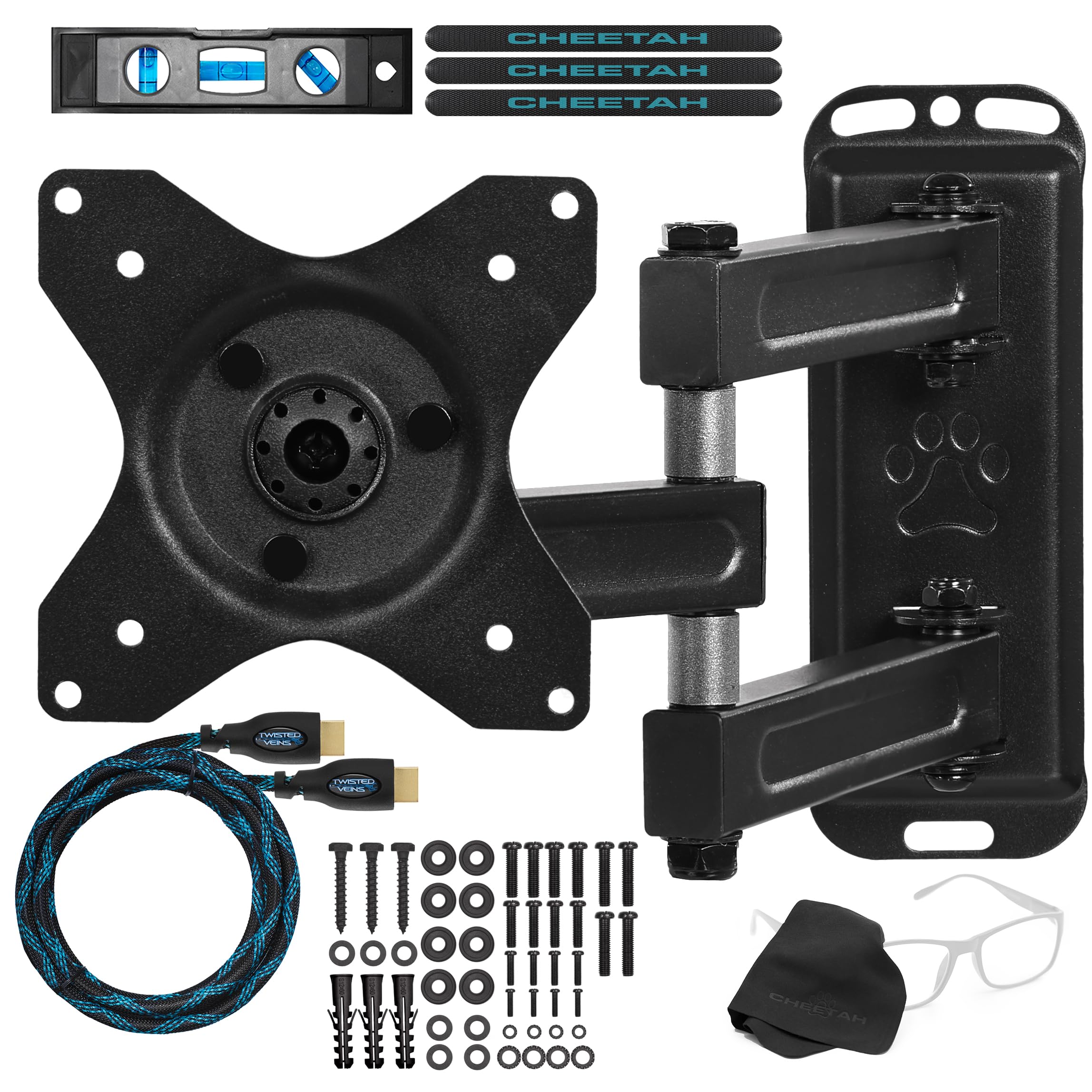 Foto 1 | Soporte De Pared Cheetah Touch Adjust Para Televisores De 12 A 32 Pulgadas - Venta Internacional.