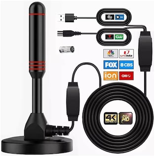 Foto 3 | Antena de Tv Digital Hd 1080p Hdtv Eo Safe Imports Esi-4303 color Negro
