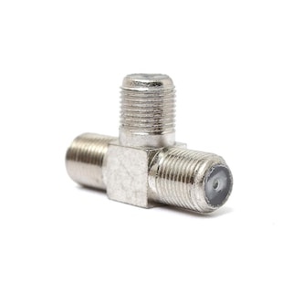 Foto 1 | Adaptador Divisor sin Antena para TV por Cable 5 Piezas Rosca F Enchufe T - Venta Internacional