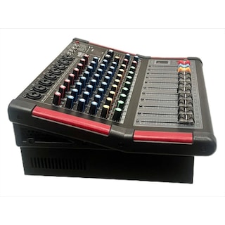 Foto 7 | Mezcladora Amplificada Romms CHPMX-8CH Negra 8 Canales DSP USB Bluetooth 250w RMS