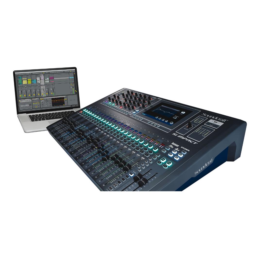Foto 5 pulgar | Consola Soundcraft Si Impact 32 Ch/usb/pc-mac/lcd 5''