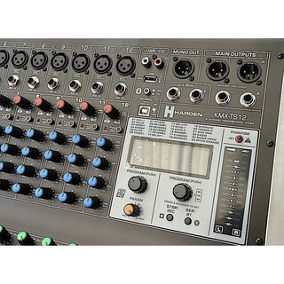 Foto 7 | Mezcladora Amplificada 12 Canales Usb Bluetooth Efectos Kmx-ts12