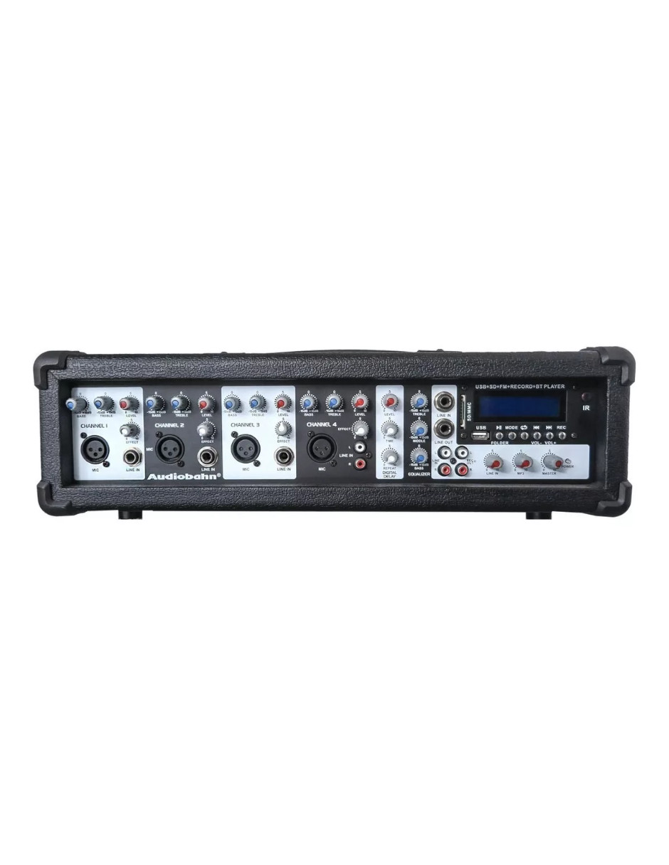 Foto 1 | Consola Amplificada 4 Canales Bluetooth Audiobahn Apm4300i