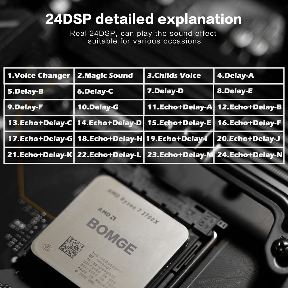 Foto 2 | Interfaz De Mezclador De Sonido Para Dj Bomge De 4 Canales Con Mp3 Usb Bluetooth - Venta Internacional.