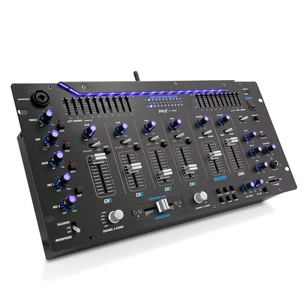 Foto 2 pulgar | Controlador Dj Mezclador De 6 Canales Pyle Pyd1964b.5 Con Bluetooth - Venta Internacional.