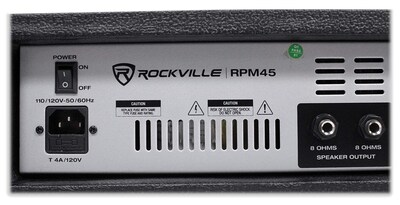 Foto 4 | Mezclador/amplificador Rockville Rpm45 1800w De 4 Canales Con Usb/eq - Venta Internacional.