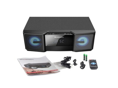 Foto 6 | Sistema De Música Bell+howell De Alta Definición Con Reproductor De Cd Y Bluetooth - Venta Internacional.