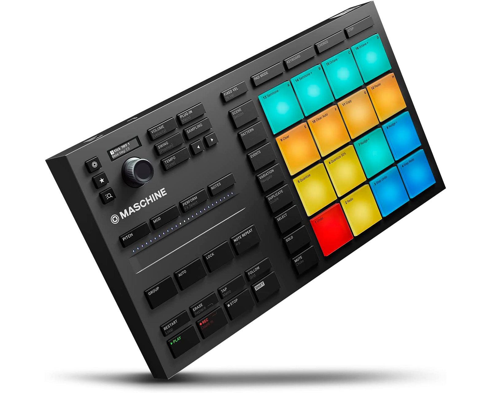 Foto 3 pulgar | Controlador Midi Native Instruments Maschine Mikro Mk3 color Negro