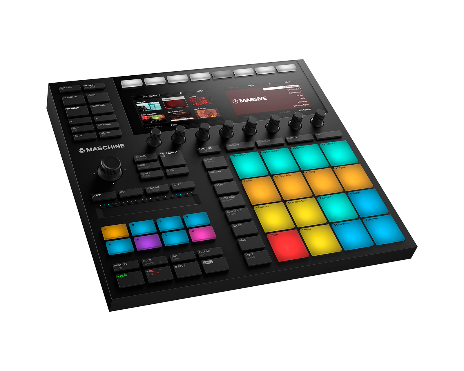 Foto 2 pulgar | Controlador Midi Usb Native Instruments Maschine Mk3 color Negro