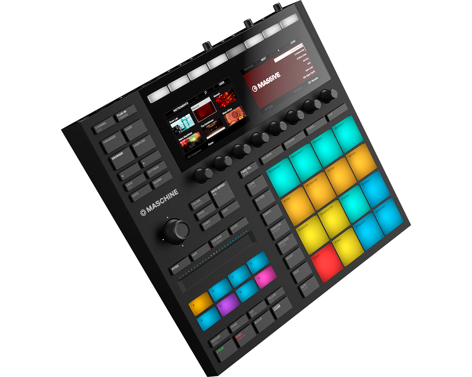 Foto 3 pulgar | Controlador Midi Usb Native Instruments Maschine Mk3 color Negro