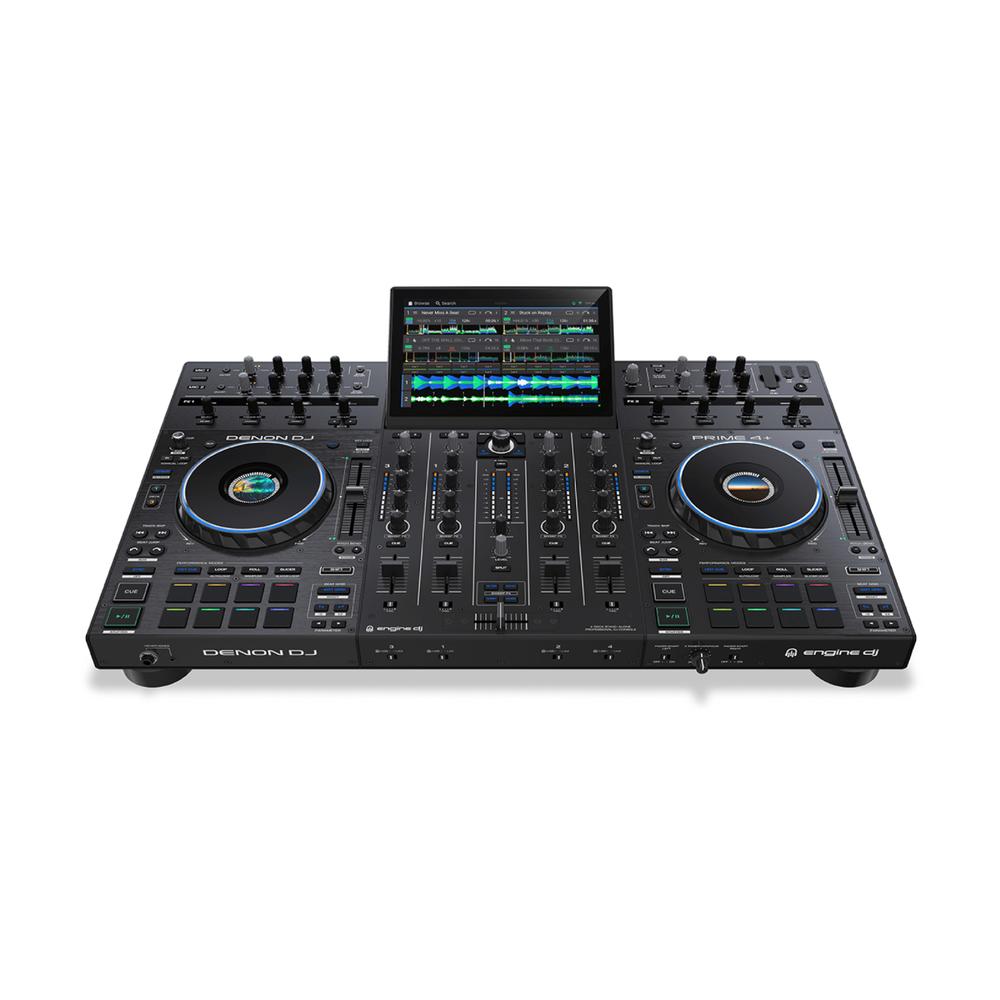 Foto 3 pulgar | Sistema Pro 4 Deck DJ Denon Prime4 Plus Negro