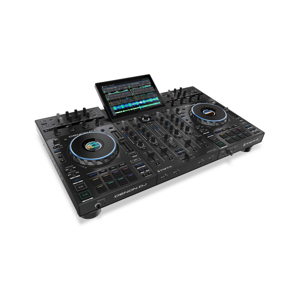 Foto 4 pulgar | Sistema Pro 4 Deck DJ Denon Prime4 Plus Negro